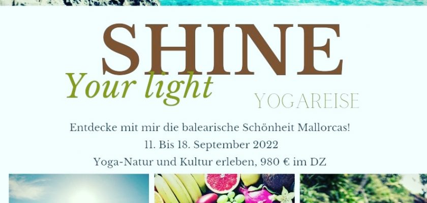 Yogareise-Shine your light