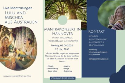 Live Mantrasingen – Lulu and Mischka aus Australien